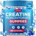 Creatine Monohydrate Gummies with 5g Creatine Monohydrate for Men and Women - Strength Endurance Muscle Micronized Clean HCL Creatine Instantized Creatina Monohidratada en Polvo USA (90 Gummies)