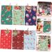 OKUMEYR 1 Set Bag Xmas Treat Bags Advent Christmas Calendar for Filling Christmas Candy Bag Paper As Shown 23X12X1CM - Buy Online on GoSupps.com