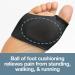 ZenToes Metatarsal Pads - 4 Pack Ball of Foot Cushions for Women and Men (Black) - Buy Online on GoSupps.com