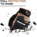 Mossy Oak Rubber Guard Tactical Gloves - Touch Screen, Army, Outdoor Hunting, Motorcycle - Black (Medium) - Buy Online on GoSupps.com