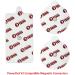 PowerDot 2.0 Compatible Electrodes with Magnetic Connector. 12 Premium PowerDot 2.0 Compatible Replacement Pads (Version 2 - Magnetic) Version 2.0 - Magnetic - Buy Online on GoSupps.com