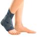 Medi Levamed Active Ankle Brace Right | Silver | Size I | Foot Bandage for Ankle Joint Soft Tissue Compression with Stabilising Strap System