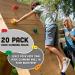 Squirrel Products Kids Rock Climbing Holds - 20 Pack with Safety Rock Plugs | Easy Installation Hardware Included - Buy Online on GoSupps.com
