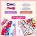 DIY Hair Scrunchies Kit - 12 Pcs Tie Dye Scrunchies for Hair, Perfect Mothers Day Gift, Hair Accessories Set for Girls and Mom - Buy Online on GoSupps.com