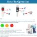 Digital Thermometer for Whole Family - Fast & Accurate Ear & Forehead Temperature Reading with Fever Alarm - Buy Online on GoSupps.com