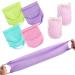 6Pc Exfoliating Back Scrubber Set with Handles - Body Exfoliator Washers & Bath Gloves for Skin Cleansing and Massage - Men and Women - Buy Online on GoSupps.com