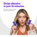 SmileDirectClub Fast Dissolving Teeth Whitening Strips - 18 Count | 2X Whiter Results 2X Faster | Professional Strength Hydrogen Peroxide | Pain-Free & Enamel Safe - Buy Online on GoSupps.com