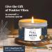 101 Long Lasting Full Moon Aromatherapy Candle | Sage Frankincense Sandalwood Rose & Cedar | 6 Oz 35 Hour Burn | All Natural Soy Wax for Manifestation & Release - Buy Online on GoSupps.com