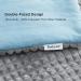 Bedsure Weighted Heating Pad with Massager - Back Pain Relief & Relaxation - 3 Heating Levels, 3 Massage Types - 12x24 Electric Pad - 5lbs - Grey - Buy Online on GoSupps.com