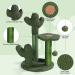 T2Y Cactus Cat Scratching Post - 3 Scratch Posts with Dangling Bell Ball - Premium Sisal Scratcher for Indoor Cats - Buy Online on GoSupps.com