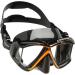 Cressi PANO 4 Window, Adult Scuba Diving and Snorkeling Mask Quality Since 1946 Black/Orange/Orange