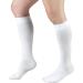 Truform 30-40 mmHg Compression Stockings for Men & Women - Knee High Closed Toe White - Small Size (Pack of 3 - Buy Online on GoSupps.com