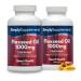 Flaxseed Oil Capsules 1000mg | Great Source of Alpha Linolenic Acid (ALA) | Fish Oil Alternative | 2 x 180 High Strength Capsules | Manufactured in The UK 360 Count (Pack of 1)
