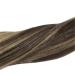 GOO GOO Halo Hair Extensions Human Hair Ombre Chocolate Brown to Honey Blonde 14 - 70g, Real Hairpiece with Invisible Fish Line - Straight, 4/26/4 - Buy Online on GoSupps.com