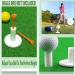 FINGER TEN Golf Rubber Tee Driving Range 5 Pack - Indoor/Outdoor Practice Mat Tee Adaptor Set - White/Black Tee Holder for Hitting Mats, 1.5 Size - Buy Online on GoSupps.com