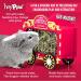 HAYPIGS Circus Themed WHEEK WAGON Hay Hopper: Guinea Pig Hay Rack and Feeder for Dwarf Rabbits, Chinchillas - Hay Racks and Feeders for Small Pets - Buy Online on GoSupps.com