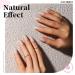 360PCS Natural Matte Short Press on Almond Nails | Lightweight Oval Fake Nails | LEOBRO Short Press On Nails - 12 Sizes - Buy Online on GoSupps.com