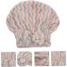 OHPHCALL 1pc Striped Dry Hair Cap Headband Hair Shower Cap Microfiber Hair Towel Women Bathing Hat Rapid Drying Towel Curly Hair Towel Fiber Quick Dry Women's Absorbent Cap 28x25cm As Shown - Buy Online on GoSupps.com