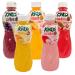 KATO Fruit Juice Drink with Nata De Coco Assorted Flavours - Pack of 5 - Orange Mango Grape Lychee Strawberry - Authentic Fruit Flavours - Chewy Nata De Coco Cubes - Refreshing On-the-Go Beverages