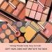 14-Piece Advanced Synthetic Makeup Brush Set with PU Bag - Professional Soft Fur Eye Shadow Foundation & Concealer Brushes in Rose Gold & Champagne Gold - SZ-01 - Buy Online on GoSupps.com