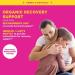 Pink Stork Care Tea: Organic Hibiscus Pregnancy Loss Recovery Blend with Red Raspberry Leaf, Lady's Mantle, and Motherwort - Hormone Balance and Menstrual Cycle Support - 15 Sachets - Buy Online on GoSupps.com