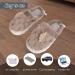 USB Heating Slippers for Men | Winter Electric Foot Warmers | Soft Non-Slip Comfort | Coffee Color - Buy Online on GoSupps.com