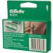 Buy Gillette Body Razor Blades for Men - 4 Replacement Blades Ultra-Strong Steel Blades Complete Body Razor Bundle - Buy Online on GoSupps.com