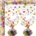 AnapoliZ Easter Cellophane Wrap Roll | 100 Ft. Long X 16 In. Wide | 2.3 Mil Thick, Crystal Clear Easter Design | Easter Cello Wrapping Paper, Treats, Baskets, Gifts | Easter Bunny, Eggs Cellophane