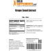 Grape Seed Extract Powder - 200mg Antioxidants Supplement - Gluten Free - 250g (8.8oz) - Buy Online on GoSupps.com