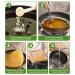 Eco-Friendly Cooking Oil Solidifier - 100% Plant-Based Grease Hardener for Easy Disposal (Solidifies Up to 40 Cups - Buy Online on GoSupps.com