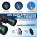 20x50 High Power Binoculars for Adults with Low Light Night Vision Compact Waterproof Binoculars for Bird Watching Hunting Travel Football Games Stargazing with Carrying Case and Strap 20x50 binoculars - Buy Online on GoSupps.com