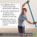 Gaiam Restore Resistance Band Stretch Strap - Green - 1 EA | Unisex Adult - Buy Online on GoSupps.com