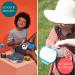b.box Strawberry Shake Reusable Food Storage Container with 2 Sealed Compartments and Clip - Perfect Snack Box for Kids - Buy Online on GoSupps.com
