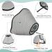 Vavopaw Adjustable Neck Rope Dog Collar | Leak Protection Soft Cone - Breathable & Eco-Friendly - Perfect for Post-Op Recovery - Size L Gray - Buy Online on GoSupps.com