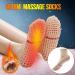 GADXE Self-Heating Tourmaline Socks | 12PCS Warm Pain Relief Unisex Socks with Copper Fibers | Multicolor One Size - Buy Online on GoSupps.com