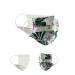 BAF Community Masks 2 via Pack Set Unisex makeshift mask Agible Mundschaft Mund and nose protection turning mask with motif cotton BCI washable 1 piece (2-pack) FlowerPower-14