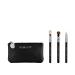 Sigma Beauty Glam 'N Go Mini Eye Brush Set  3 Brushes and Beauty Bag