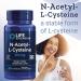 Life Extension N-Acetyl-Cysteine (NAC) 600mg Depot 60 Vegan Capsules - Lab Tested, Vegetarian, Gluten/SOYA-Free, Non-GMO - Buy Online on GoSupps.com