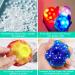 Yeelan Jump Ball Set - 6 Colorful 7cm Bouncing Balls for Kids | High-Jumping Rubber Space Balls for Indoor & Outdoor Play - Buy Online on GoSupps.com