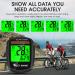 Bike Computer with Solar Energy | Wireless Bicycle Speedometer & Odometer | Waterproof LCD Backlight | Multi-Function Cycling Computer - Buy Online on GoSupps.com