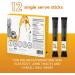 Jimmy Sevigny GoMatcha Matcha & Collagen Powder Sticks (12x8g) - Pina Colada Easy Tasty & Nourishing. The Gift of Glow for the Holidays - Buy Online on GoSupps.com