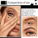 Double Side Liquid Winged Eyeliner Stamp Smudge Proof Waterproof Eyeliner Pen Set Long-Lasting Eye Liner Face Makeup Star Flowers Hearts Triangle Black Eyeliner Stamp Pencil(5PCS) - Buy Online on GoSupps.com
