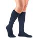 Truform Compression Socks 10-20 mmHg Ladies Gym Socks Knee High Over Calf Length Small (1 Pair) (Pack of 2) Navy