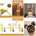 Temporary Hair Color Wax Kit - Washable Dye for Girls | Perfect Stocking Stuffer for Crazy Hair Day & Holidays (Yellow - Buy Online on GoSupps.com