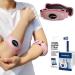 Dr.Arthritis of doctors designed elbows bandage/tennis arm cuff.Ellenbogen bandage tennis arm/golfer arm adjustable tennis arm bandage for left and right arm pair pink 2 pink