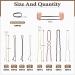 Wohap 420-Piece Bobby Pins & U-Shaped Hairpins Set with Mini Elastic Ties - Perfect for Women's Daily Hairstyles & Braids - Brown/Black/Gold/Silver - Buy Online on GoSupps.com