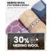 Outdoormasters Merino Wool Compression Ski Socks - Unisex Thermal OTC Design for Men & Women - Anti-Slip Breathable Winter Socks - 2 Pair Bundle - Buy Online on GoSupps.com