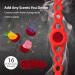 Buy Bone Fragrance Chain Aromatherapy Diffuser - Stylish Elastic Silicone Bracelet for Couples - 2 Piece Red Set | GetaWay Solids - Buy Online on GoSupps.com