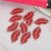 Sexy Crystal Lipsticks Red Lipsticks Handmade Craft Necklaces - Buy Online on GoSupps.com