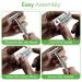 Double Edge Safety Razor - Eco-Friendly Shaving Set with 10 Platinum Coated Blades for Men & Women - Travel-Friendly Reusable Metal Razor - Buy Online on GoSupps.com